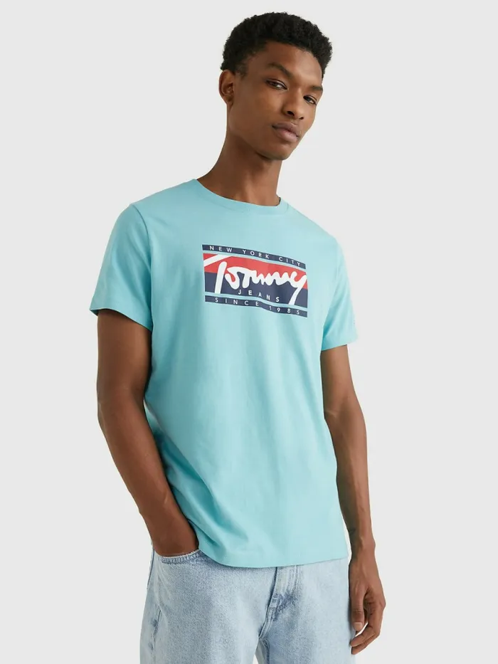 Tommy Hilfiger Essential Logo TShirt Crest Mens TShirts Sale