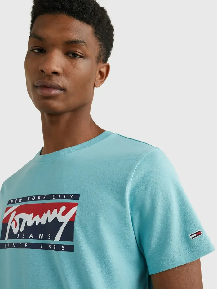 Tommy Hilfiger Essential Logo TShirt Crest Mens TShirts Sale
