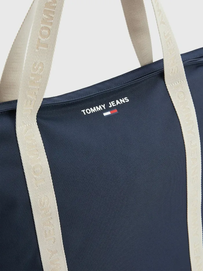 Tommy Hilfiger Essential Logo Tote Twilight Navy Womens Bags Casaul