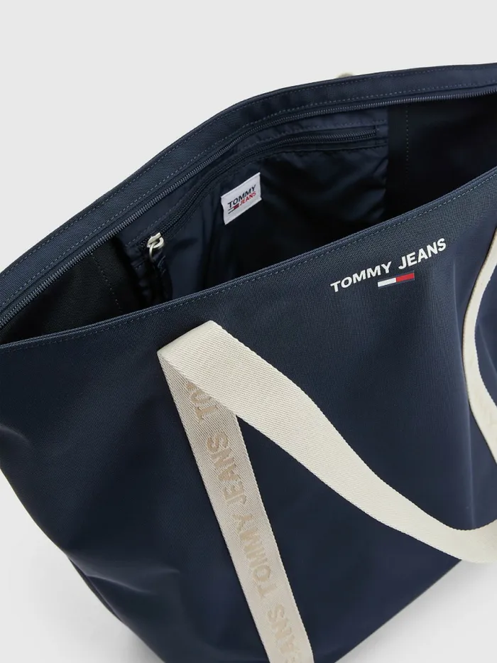 Tommy Hilfiger Essential Logo Tote Twilight Navy Womens Bags Casaul