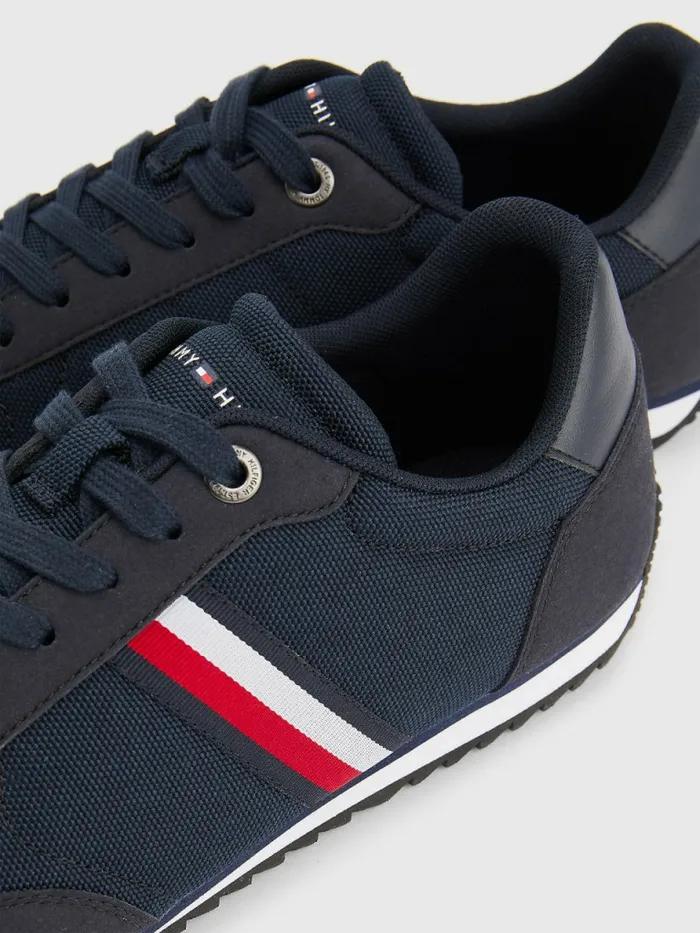 Tommy Hilfiger Essential Mesh Signature Tape Trainers Desert Sky Mens Sandals Sliders and Flip Flops Gift Ideas
