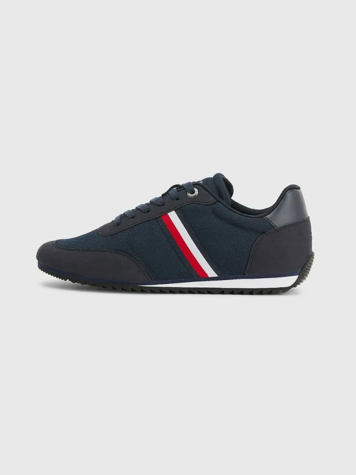 Tommy Hilfiger Essential Mesh Signature Tape Trainers Desert Sky Mens Sandals Sliders and Flip Flops Gift Ideas