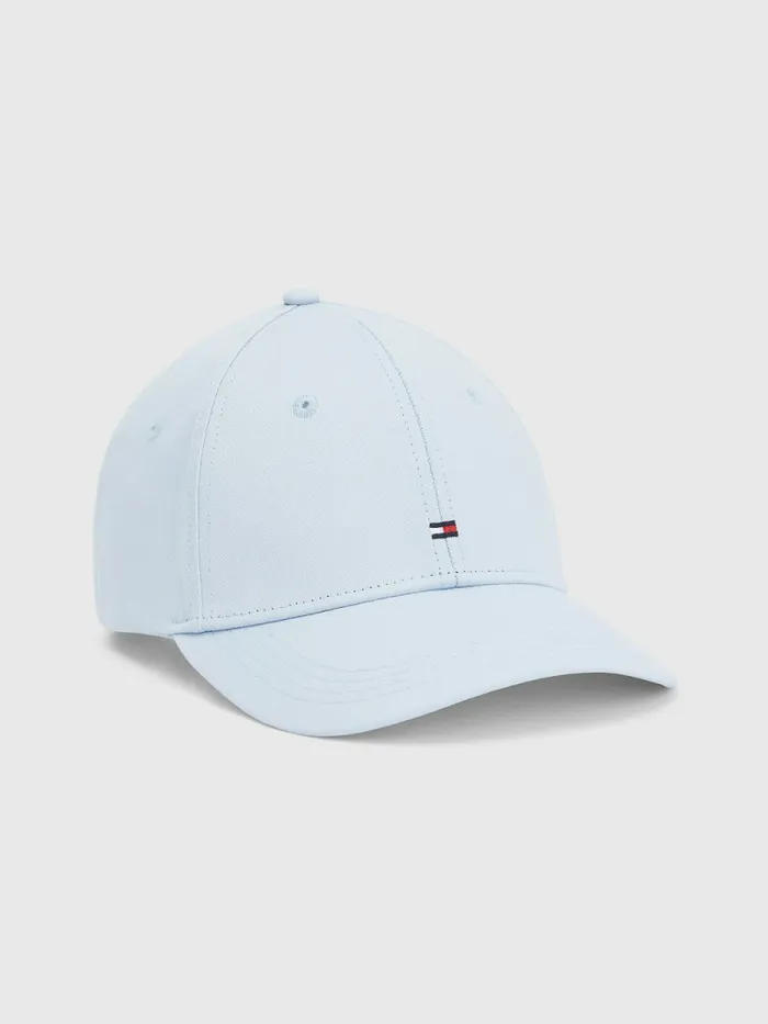 Tommy Hilfiger Essential Organic Cotton Cap Breezy Blue Womens Hats and Scarves Gift Ideas Tommy Hilfiger Essential Organic Cotton Cap Breezy Blue Womens Hats and Scarves Gift Ideas