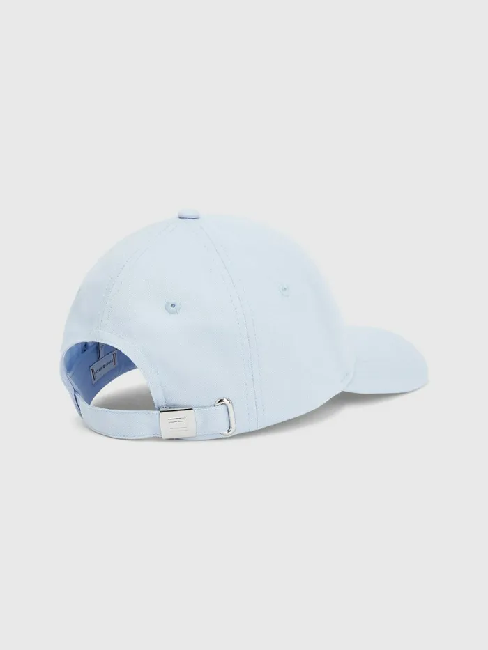 Tommy Hilfiger Essential Organic Cotton Cap Breezy Blue Womens Hats and Scarves Gift Ideas
