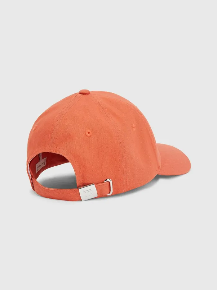 Tommy Hilfiger Essential Organic Cotton Cap Rustic Clay Womens Hats and Scarves Gift for Friend