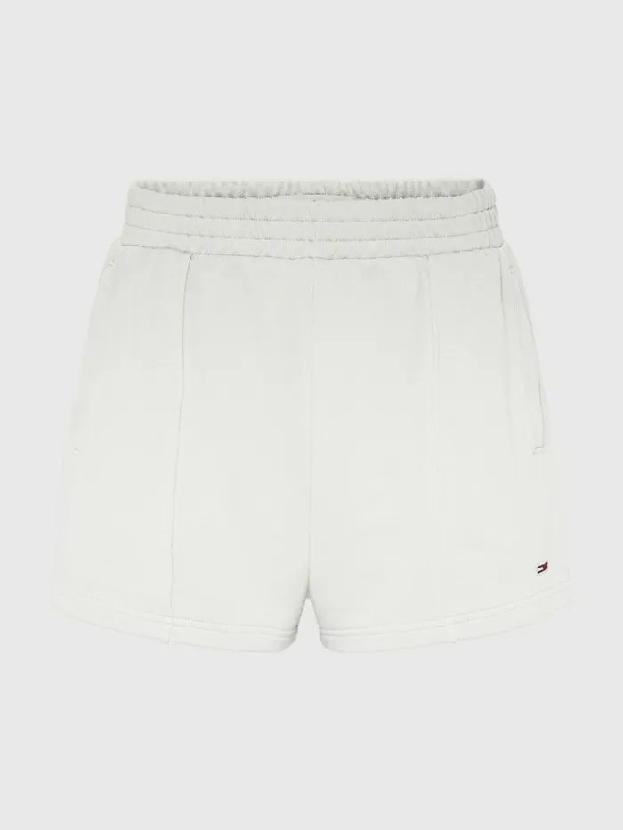 Tommy Hilfiger Essential Organic Cotton Shorts Silver Grey Htr Womens Shorts Near Me