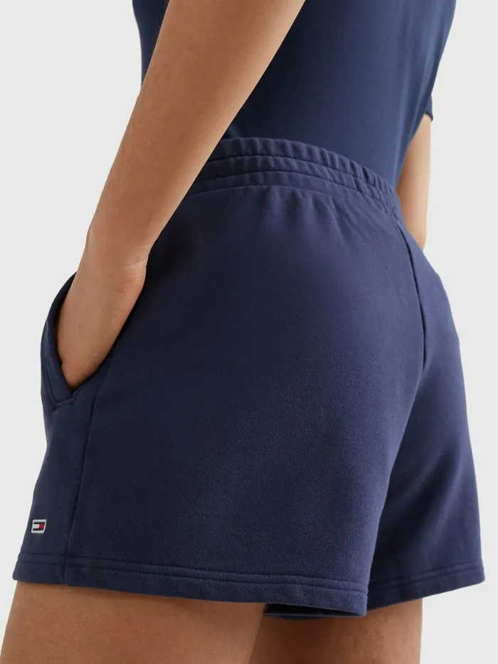 Tommy Hilfiger Essential Organic Cotton Shorts Twilight Navy Womens Shorts Near Me