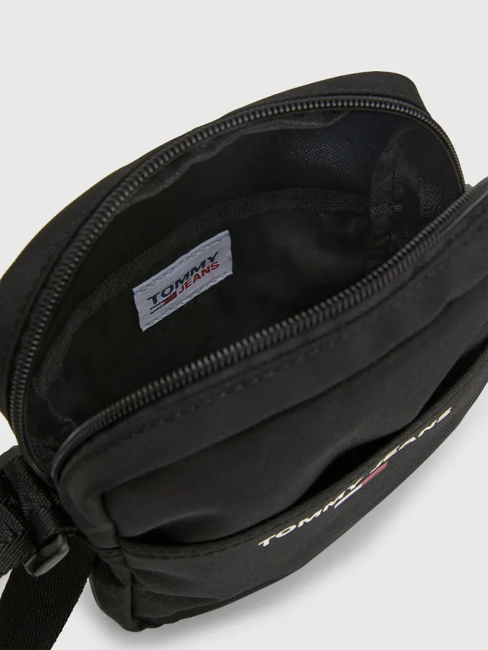 Tommy Hilfiger Essential Reporter Crossover Bag Black Mens Bags Gift for Friend