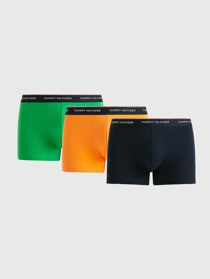 Tommy Hilfiger Exclusive 3Pack Organic Cotton Trunks Des SkyPrim GreenCypress Orang Mens Underwear Cheap On Sale Tommy Hilfiger Exclusive 3Pack Organic Cotton Trunks Des SkyPrim GreenCypress Orang Mens Underwear Cheap On Sale