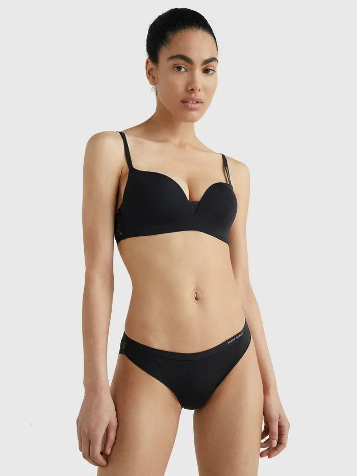 Tommy Hilfiger Exclusive Logo Briefs Black Womens Lingerie