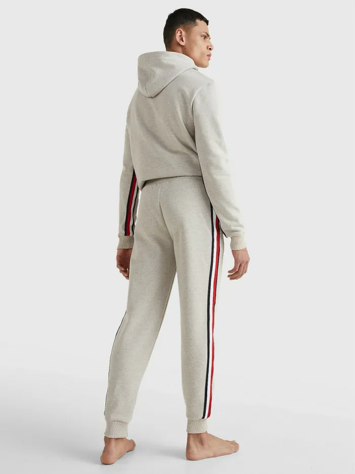 Tommy Hilfiger Exclusive Logo Stripe Joggers LinoRecover Mens Trousers