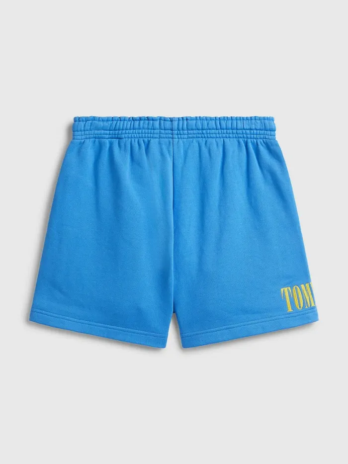Tommy Hilfiger Exclusive Pop Drop Drawstring Shorts Electric Aqua Womens CoOrds Fashion