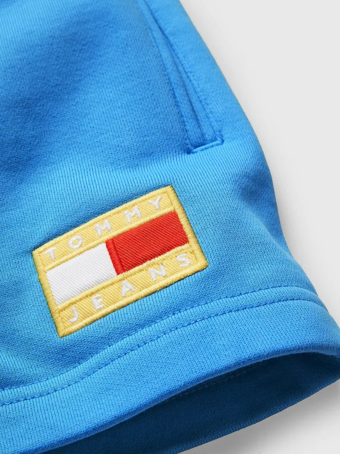 Tommy Hilfiger Exclusive Pop Drop Drawstring Shorts Electric Aqua Womens CoOrds Fashion