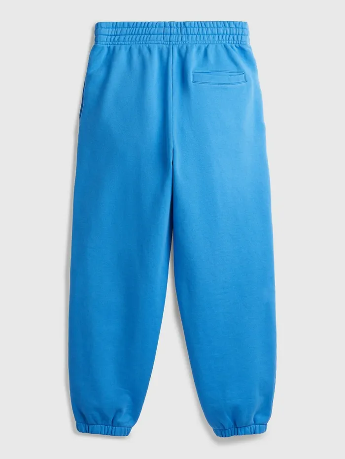 Tommy Hilfiger Exclusive Pop Drop Flag Joggers Electric Aqua Womens Trousers