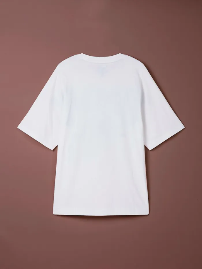 Tommy Hilfiger Festive Logo Crest TShirt White Mens TShirts Sale