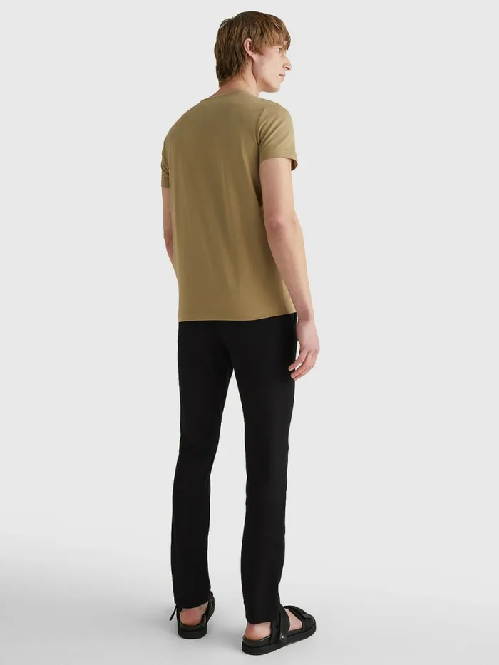 Tommy Hilfiger Flag Embroidery Slim Fit TShirt Woodridge Mens TShirts Sale