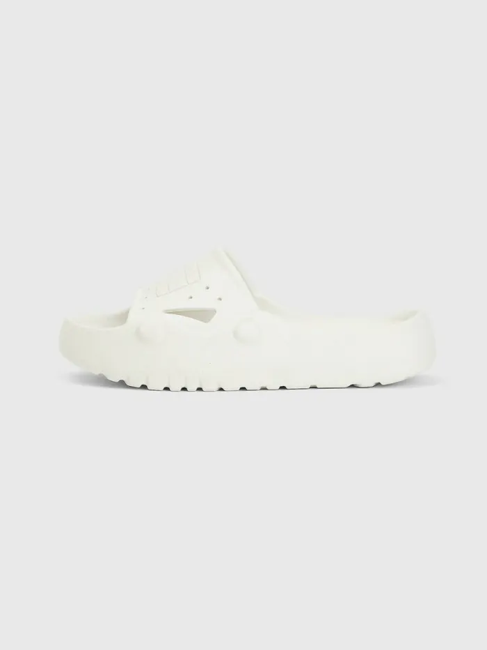 Tommy Hilfiger Flatform Cleat Pool Slides Ecru Womens Pumps Cheap On Sale