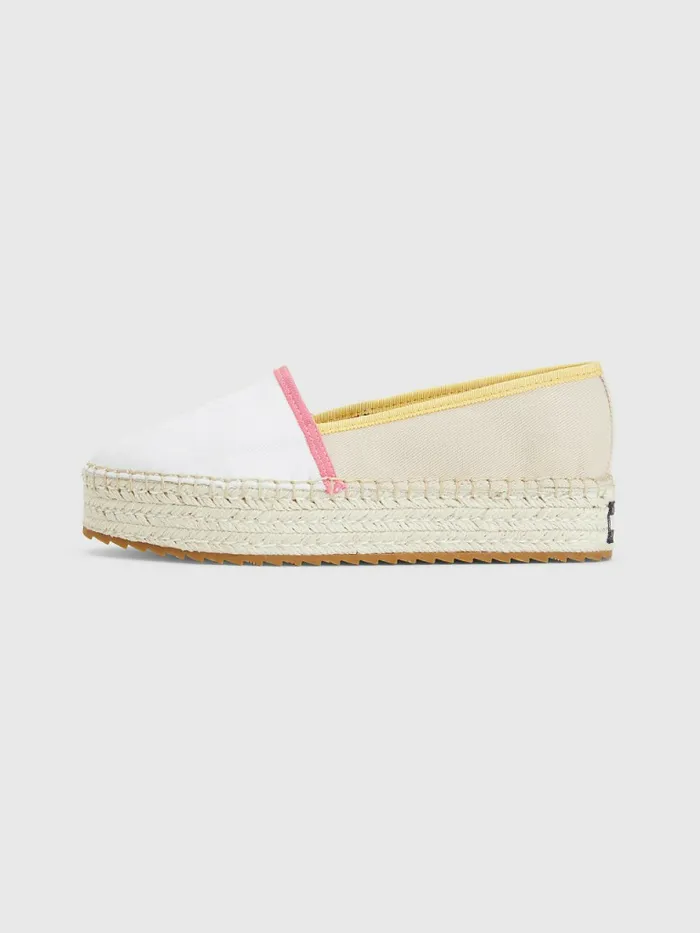 Tommy Hilfiger Flatform Espadrilles Sugarcane Womens Flat Shoes Gift 4 You
