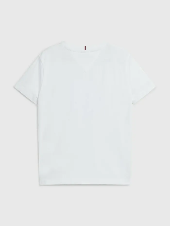 Tommy Hilfiger Floral Graphic Organic Cotton TShirt White Girls Tops and TShirts Near Me