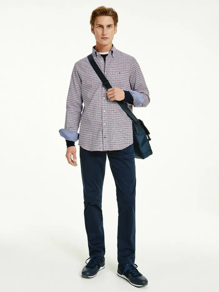 Tommy Hilfiger Gingham Check Organic Oxford Cotton Shirt Blazer RedTh Light Blue Mens Shirts Near Me Tommy Hilfiger Gingham Check Organic Oxford Cotton Shirt Blazer RedTh Light Blue Mens Shirts Near Me
