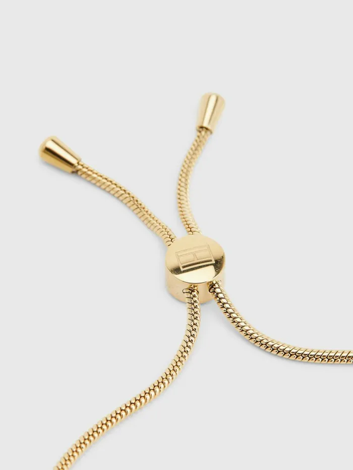 Tommy Hilfiger GoldTone CrystalEmbellished Bracelet Gold Womens Jewellery