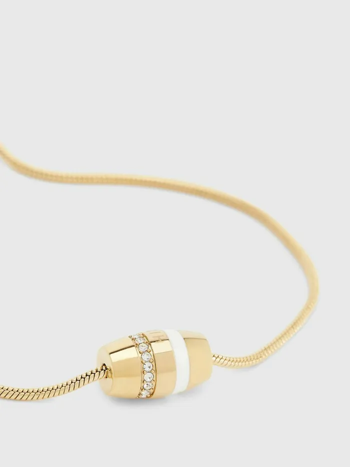Tommy Hilfiger GoldTone CrystalEmbellished Bracelet Gold Womens Jewellery