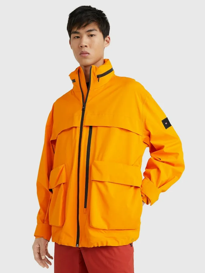 Tommy Hilfiger GoreTex Padded Jacket Hawaiian Orange Mens Coats and Jackets Gift Ideas Tommy Hilfiger GoreTex Padded Jacket Hawaiian Orange Mens Coats and Jackets Gift Ideas