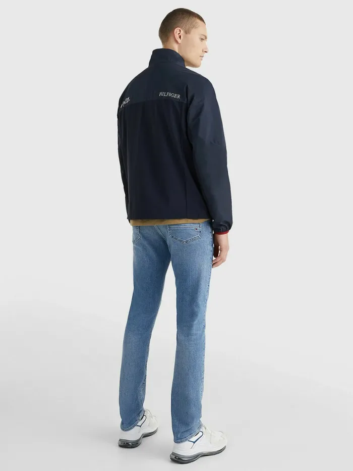 Tommy Hilfiger GoreTex Stand Collar Jacket Desert Sky Mens Coats and Jackets Gift for Friend