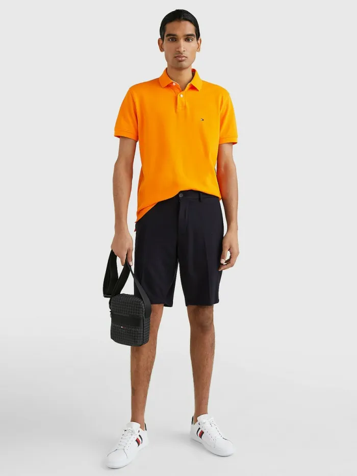 Tommy Hilfiger Harlem Relaxed Fit Jersey Chino Shorts Desert Sky Mens Shorts Online