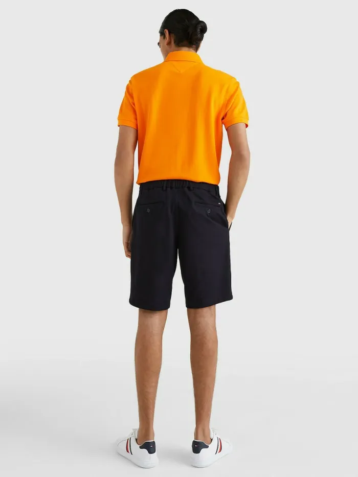 Tommy Hilfiger Harlem Relaxed Fit Jersey Chino Shorts Desert Sky Mens Shorts Online