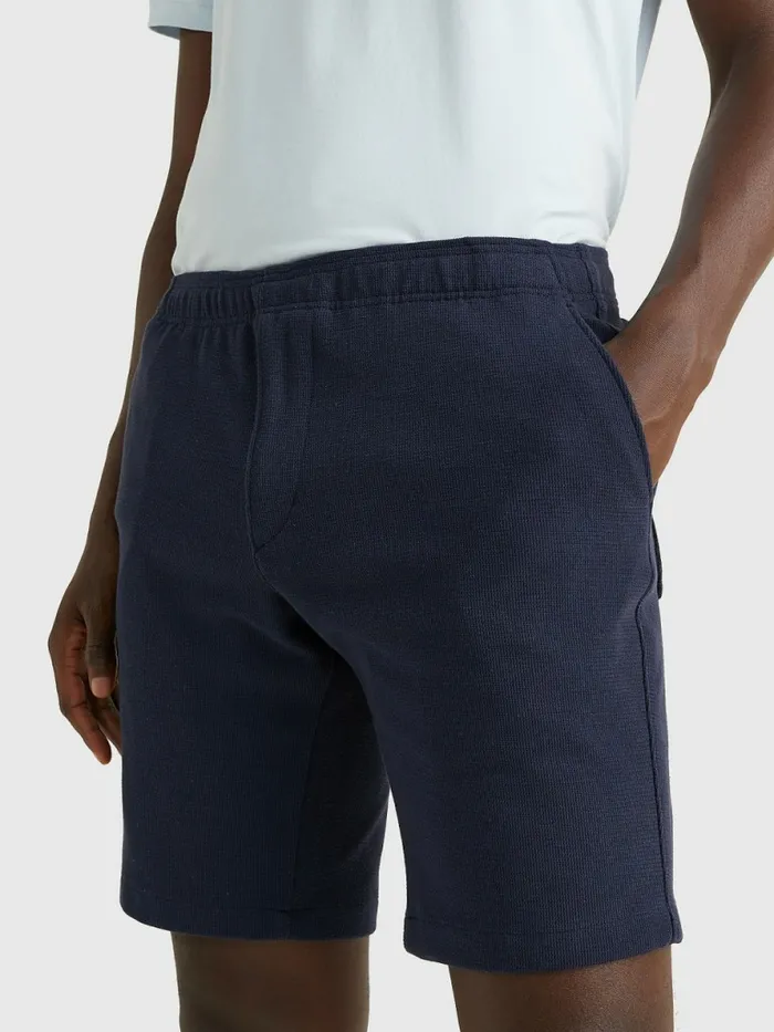 Tommy Hilfiger Harlem Relaxed Waffle Jersey Shorts Desert Sky Mens Shorts For Sale Tommy Hilfiger Harlem Relaxed Waffle Jersey Shorts Desert Sky Mens Shorts For Sale