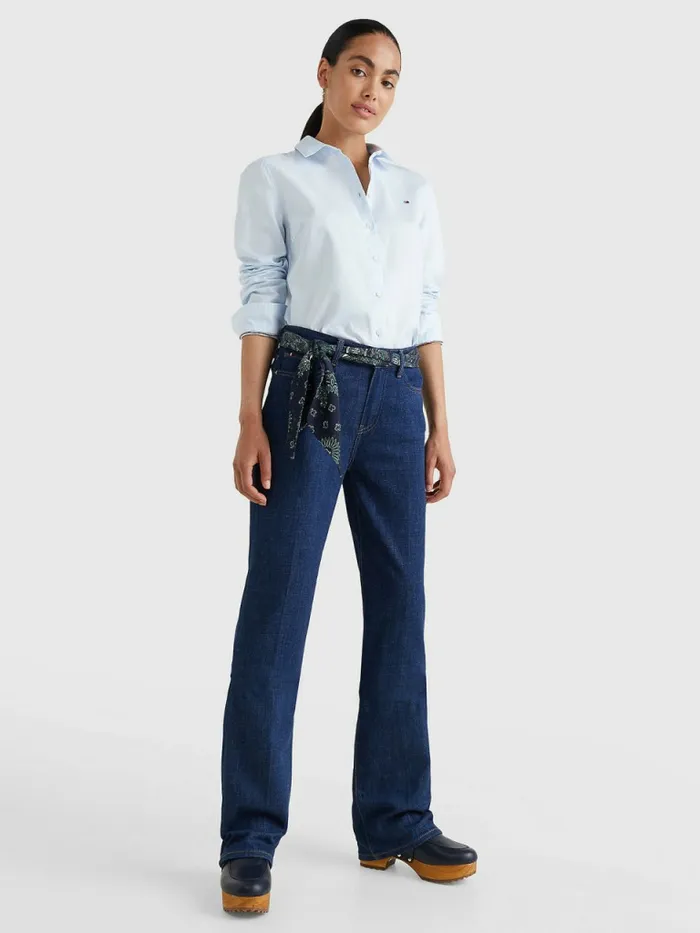 Tommy Hilfiger Heritage Oxford Regular Fit Shirt Skyway Womens Shirts and Blouses Popular