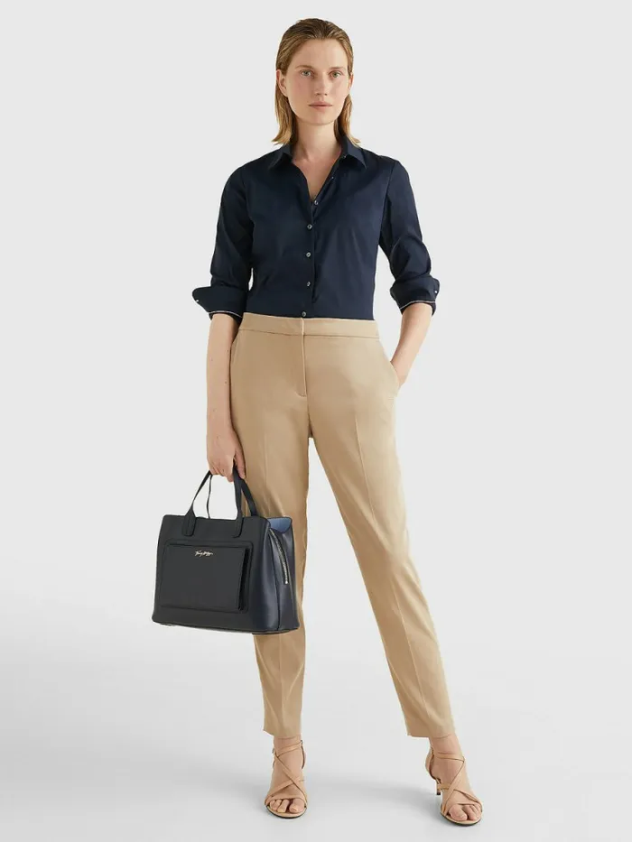 Tommy Hilfiger Heritage Slim Fit Shirt Midnight Womens Essentials
