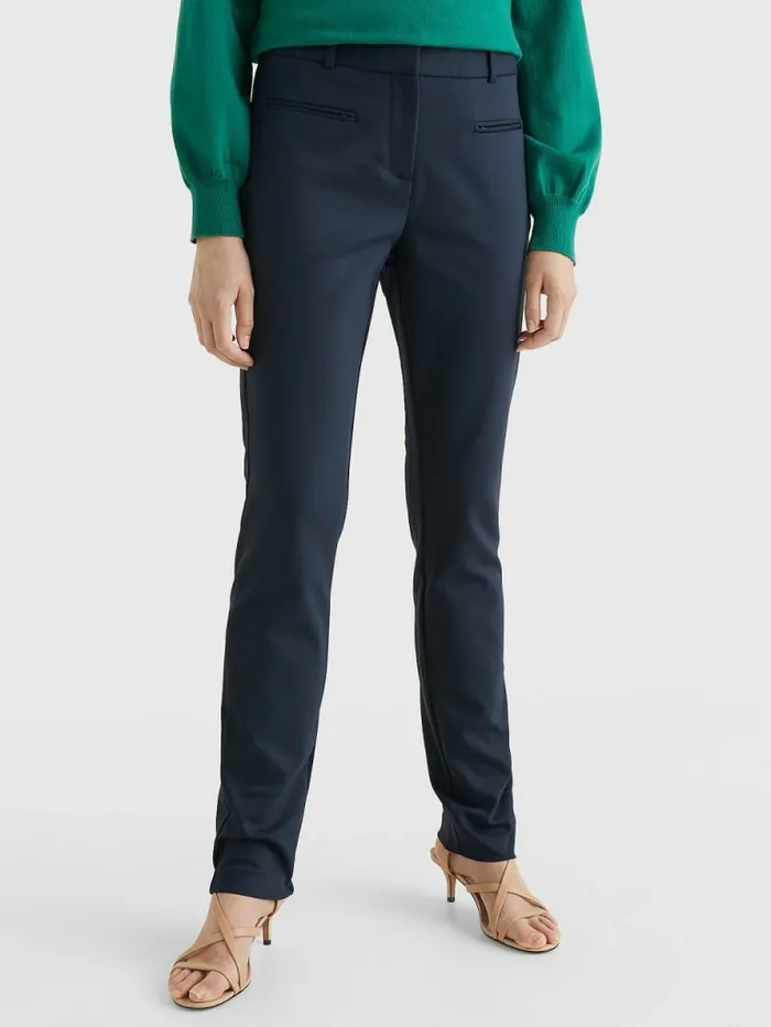 Tommy Hilfiger Heritage Slim Fit Trousers Midnight Womens Trousers