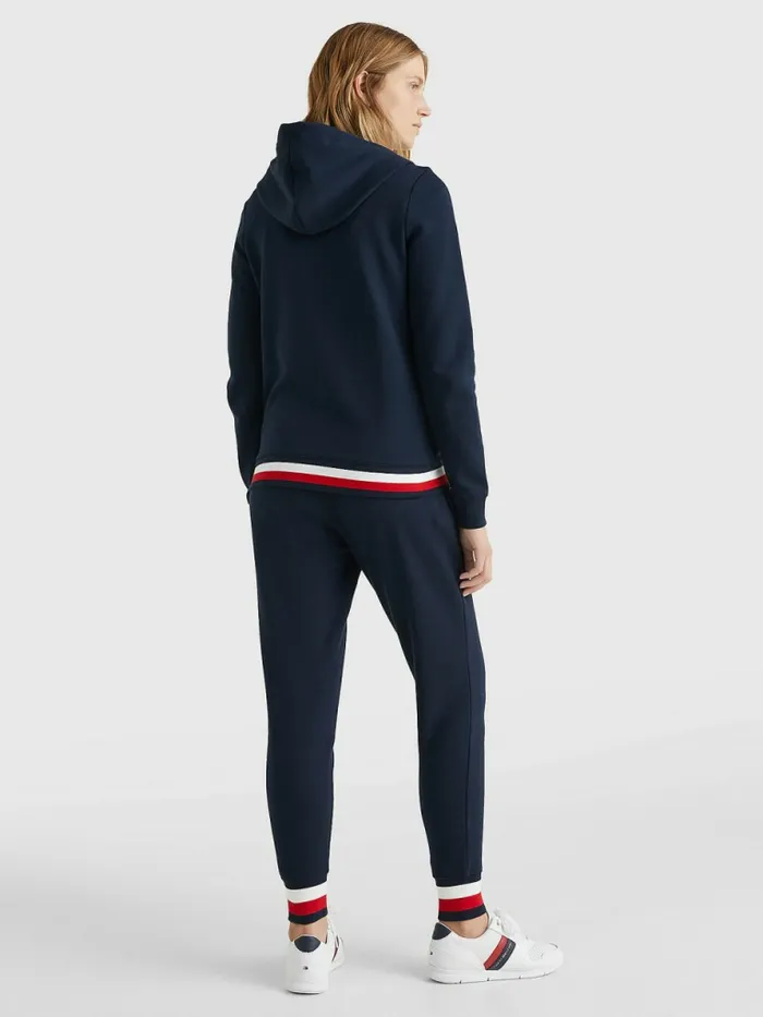 Tommy Hilfiger Heritage ZipThru Hoody Midnight Womens Sweatshirts and Hoodies Near Me
