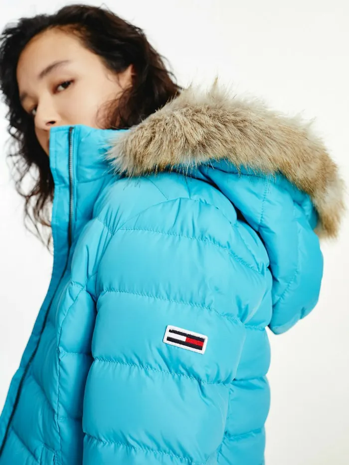 Tommy Hilfiger Hooded Down Jacket Tidewater Womens Coats and Jackets Cheap On Sale