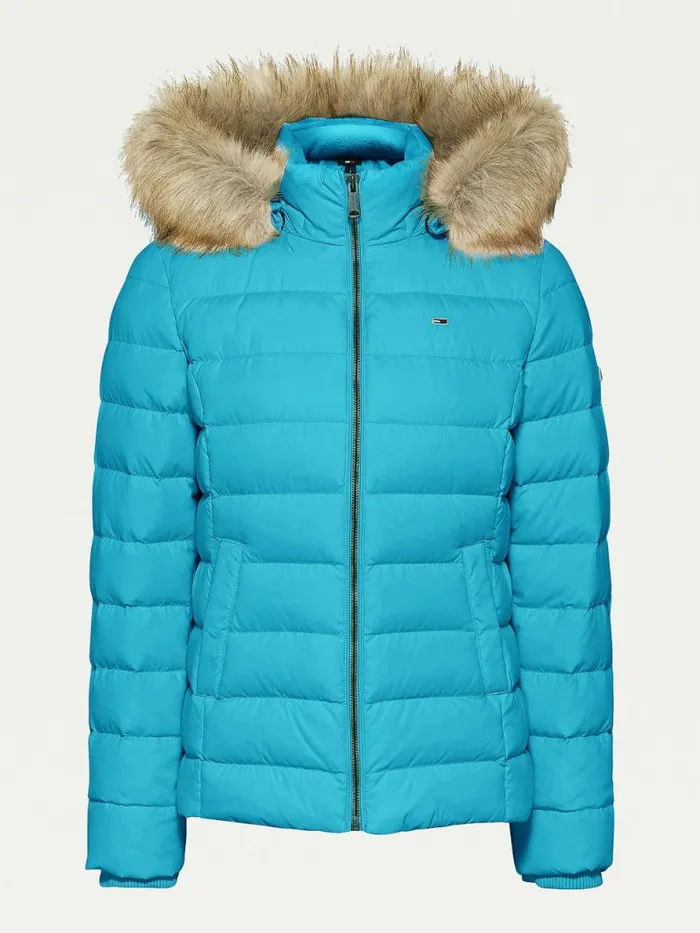 Tommy Hilfiger Hooded Down Jacket Tidewater Womens Coats and Jackets Cheap On Sale