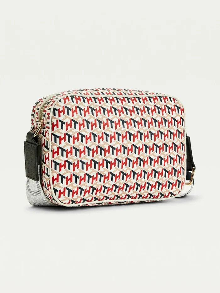 Tommy Hilfiger Iconic Monogram Camera Bag Corporate Monogram Womens Bags Online