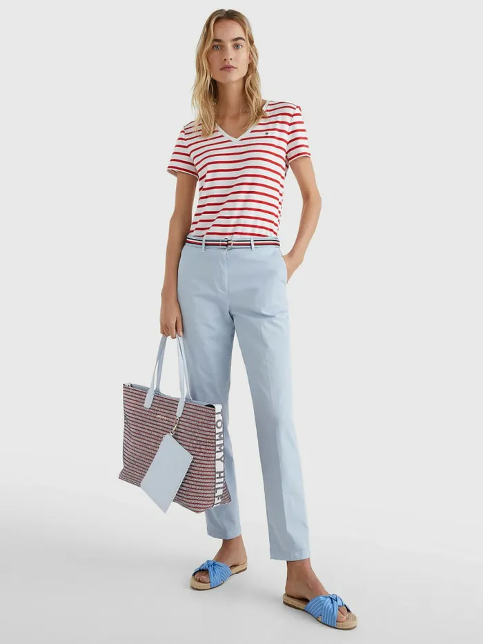 Tommy Hilfiger Iconic Woven Tote Corporate Woven Womens Bags For Sale