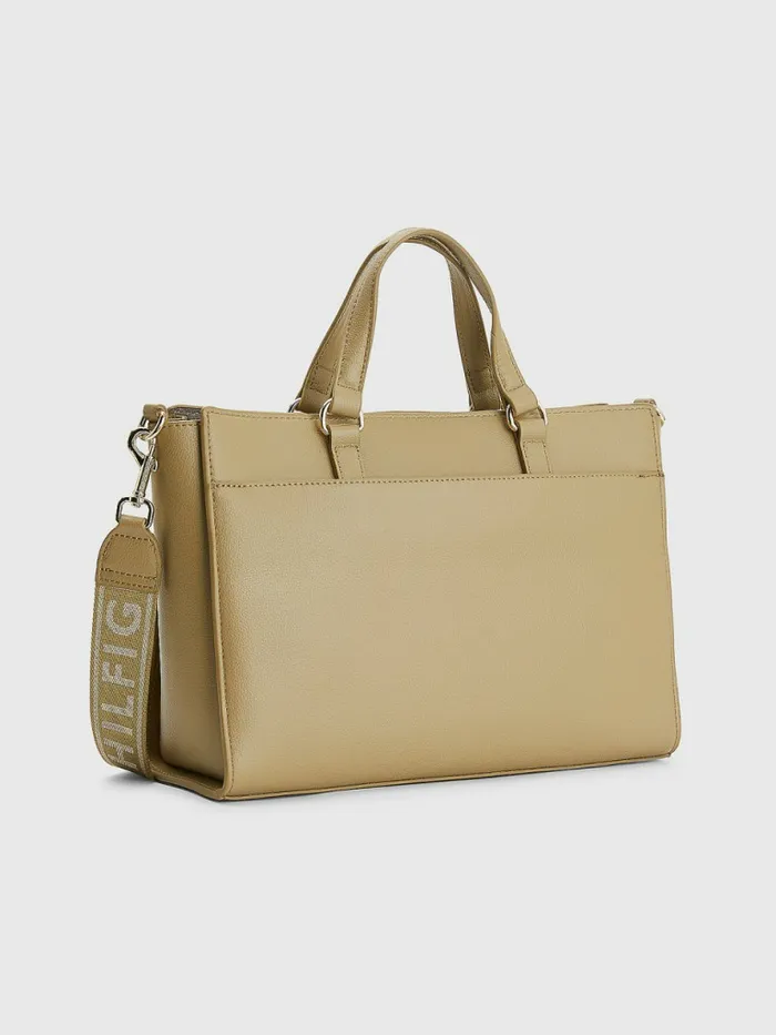 Tommy Hilfiger Joy Signature Satchel Woodridge Womens Bags On Sale
