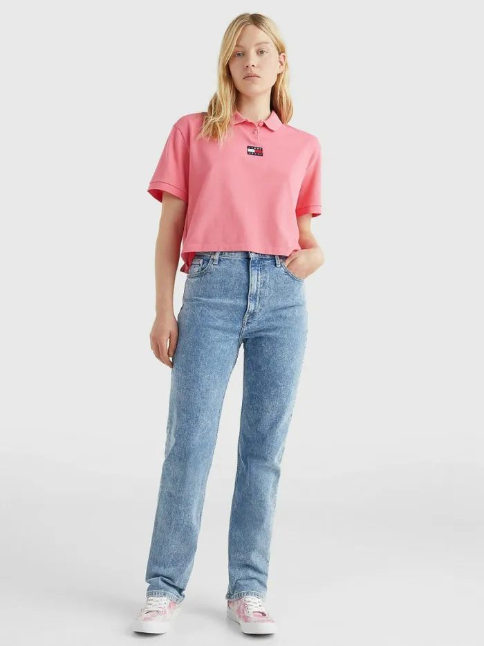 Tommy Hilfiger Julie Ultra High Rise Straight Jeans Denim Medium Womens Jeans Popular