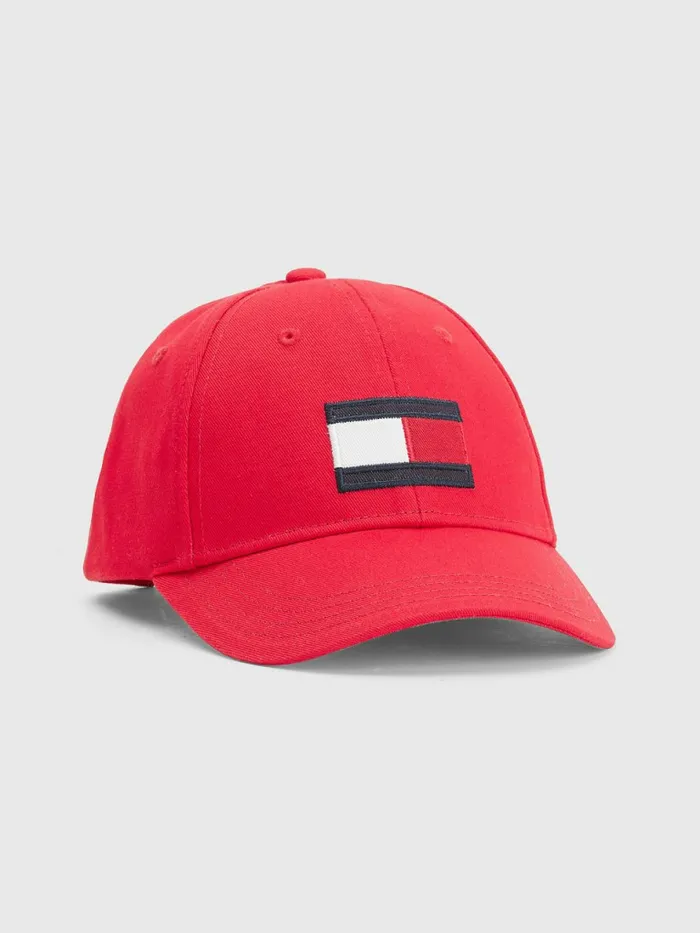 Tommy Hilfiger Kids8217 Flag Patch Cap Deep Crimson Boys Shoes and Accessories Cheap On Sale Tommy Hilfiger Kids8217 Flag Patch Cap Deep Crimson Boys Shoes and Accessories Cheap On Sale