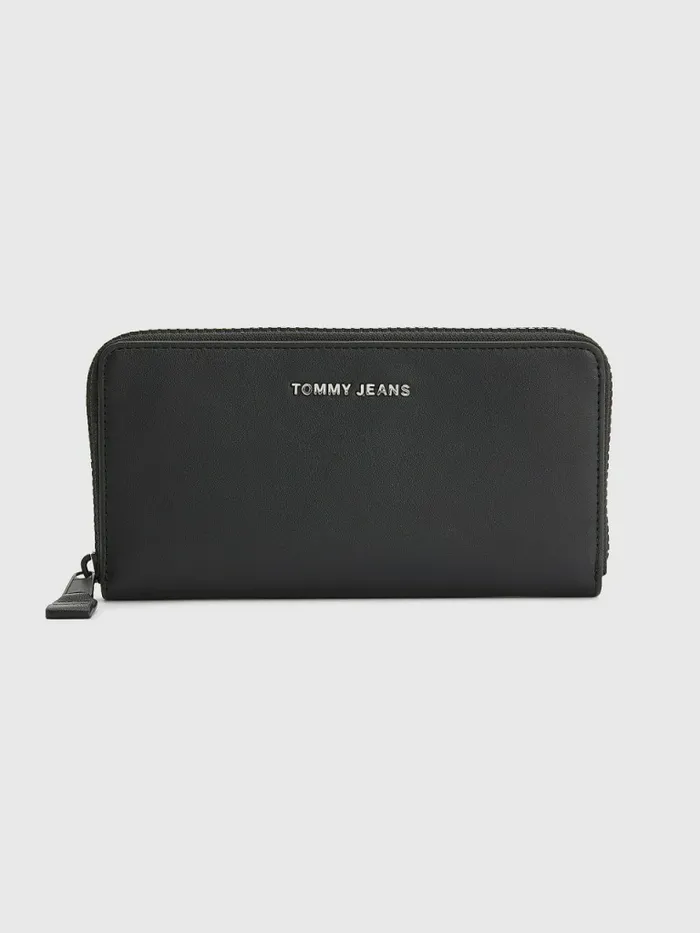 Tommy Hilfiger Large ZipAround Wallet Black Womens Wallets and Keyrings Popular Tommy Hilfiger Large ZipAround Wallet Black Womens Wallets and Keyrings Popular