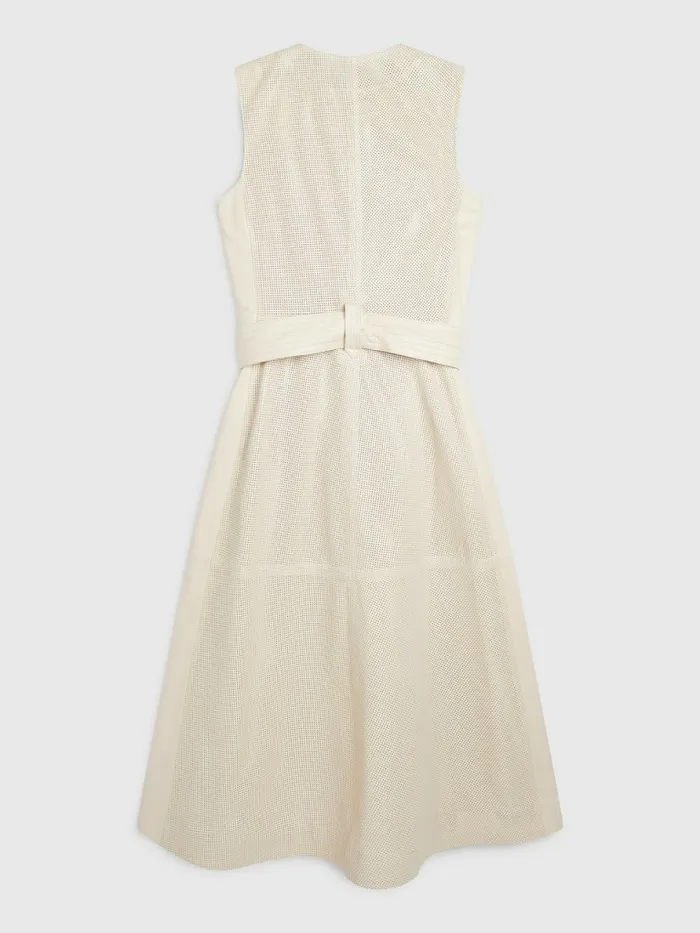 Tommy Hilfiger Leather Utility Wrap Dress Desert Sand Dune Womens Dresses and Jumpsuits Gift 4 You