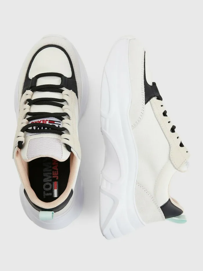 Tommy Hilfiger Lightweight Chunky Trainers Sugarcane Womens Trainers Online
