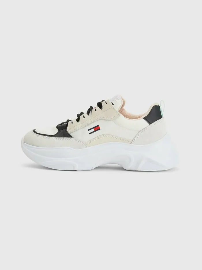 Tommy Hilfiger Lightweight Chunky Trainers Sugarcane Womens Trainers Online