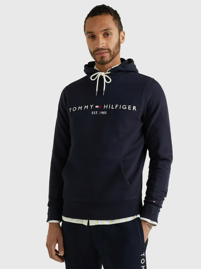 Tommy Hilfiger Logo Flex Fleece Hoody Sky Captain Mens Sweatshirts and Hoodies Near Me Tommy Hilfiger Logo Flex Fleece Hoody Sky Captain Mens Sweatshirts and Hoodies Near Me