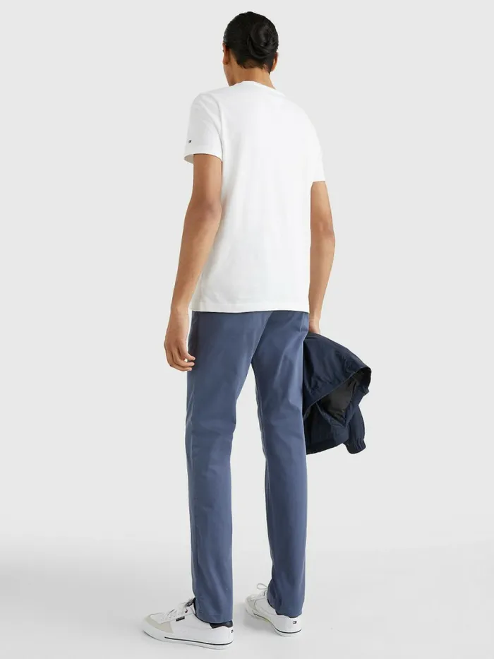Tommy Hilfiger Logo TShirt White Mens TShirts Gift Ideas