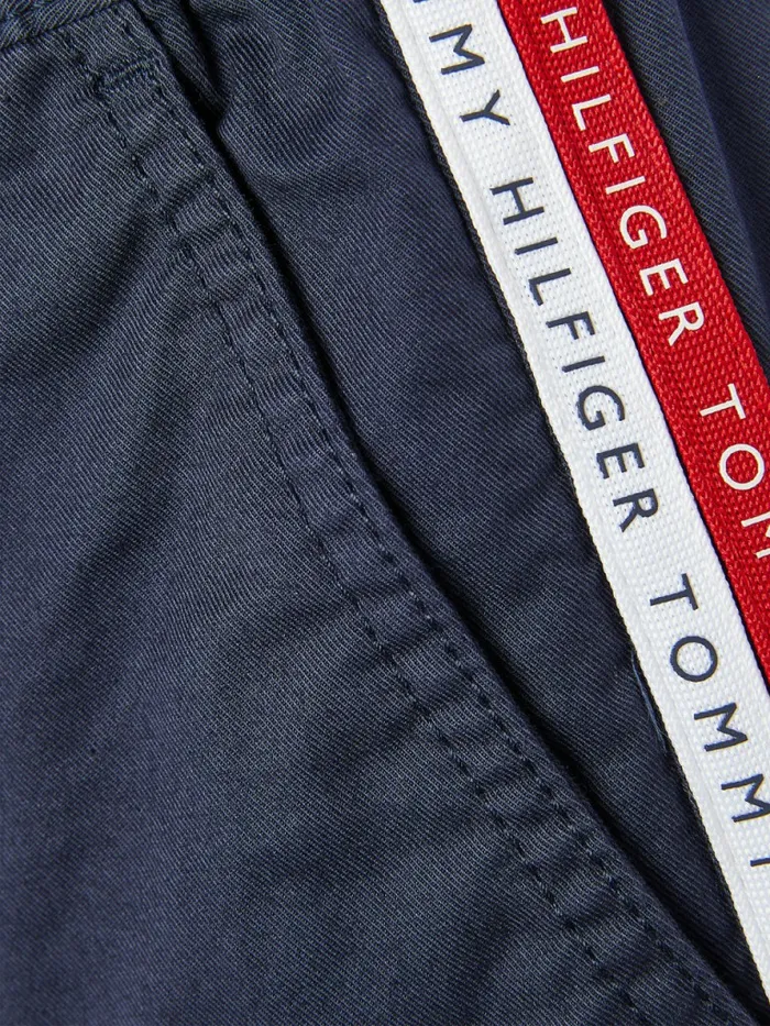 Tommy Hilfiger Logo Tape PullOn Shorts Twilight Navy Boys Trousers and Shorts On Sale
