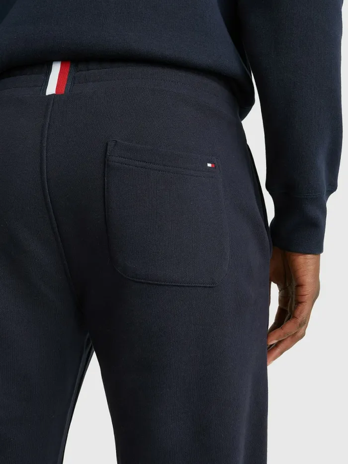 Tommy Hilfiger Logo Tapered Joggers Desert Sky Mens Tracksuits Gift Ideas